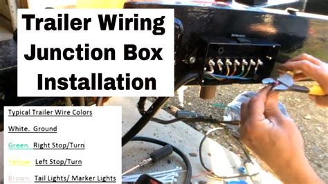 1993 fleetwood trailer junction box location|mobile home junction box location.